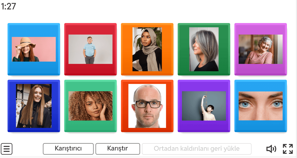 7.1 Appearance and Personality (Guess their appearances and Make sentences)
